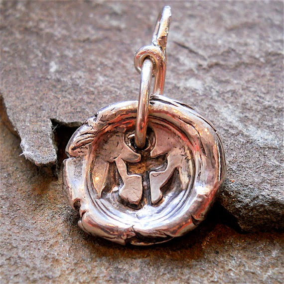 Fathers Day Gift Idea: Recycled Sterling Anchor Pendant by Your Daily Jewels
