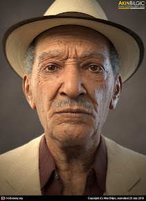 Musician's Portrait, Akin Bilgic (3D)