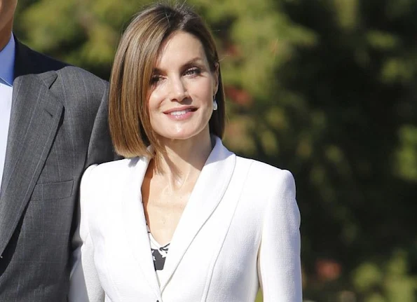 King Felipe VI of Spain and Queen Letizia of Spain visits the first President of the US George Washington's Mount Vernon