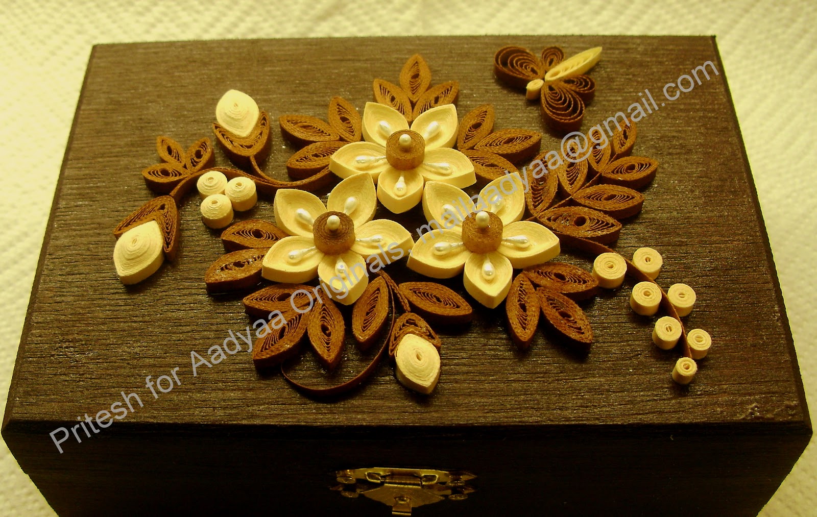 Quilling Me Softly My new jewellery box )