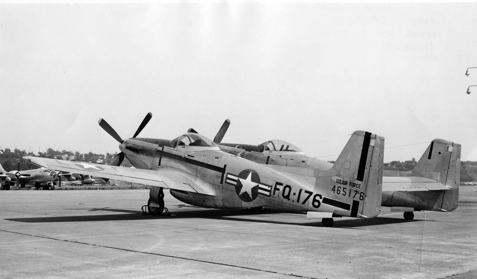 North American P-82/F-82 Twin Mustang.