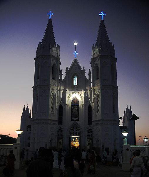 India Tours: Velankanni Church