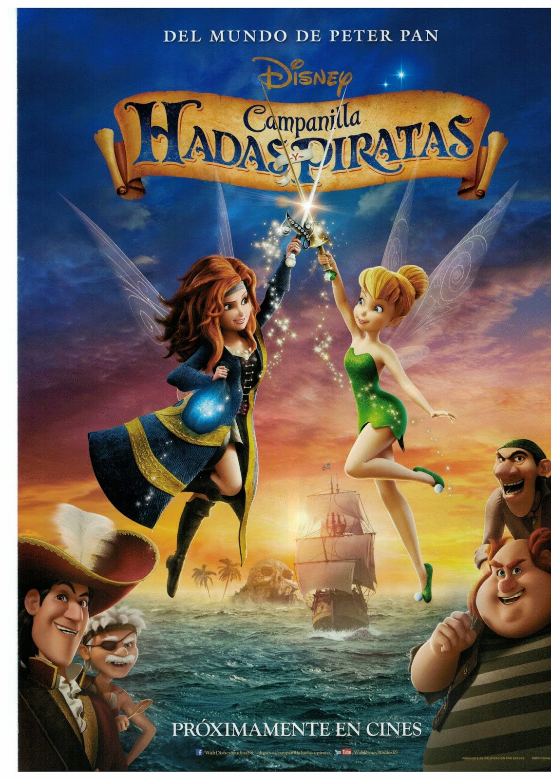 Campanilla, Hadas y Piratas (2014)