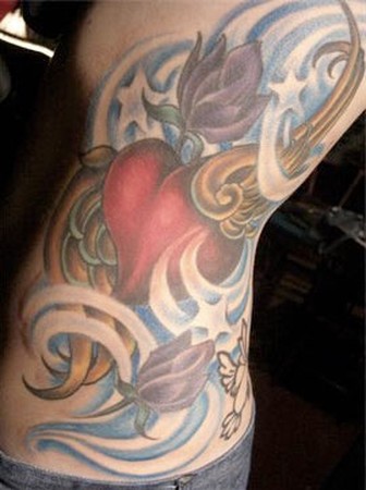 Dianna+agron+tattoo+on+rib