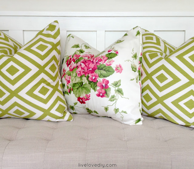 How to make a pillow with glue! A really easy no-sew pillow tutorial!