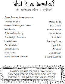 Buzz Around in Second Grade: Invention Unit Freebie!