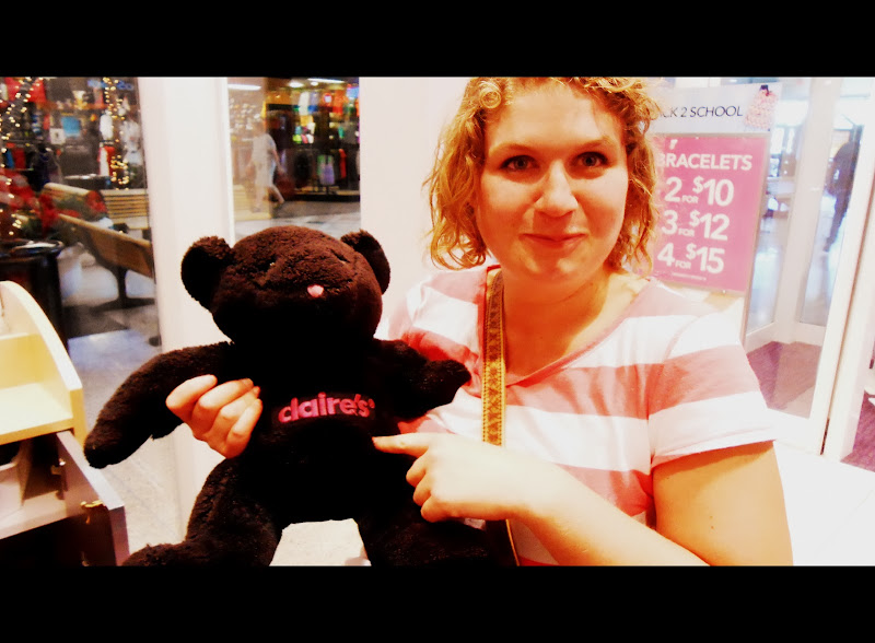 No reason to be scared when there's a special Claire's bear to squeeze  title=