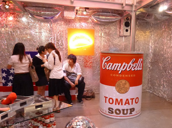 Very big can of Campells Tomato Soup in Siam Center, Bangkok