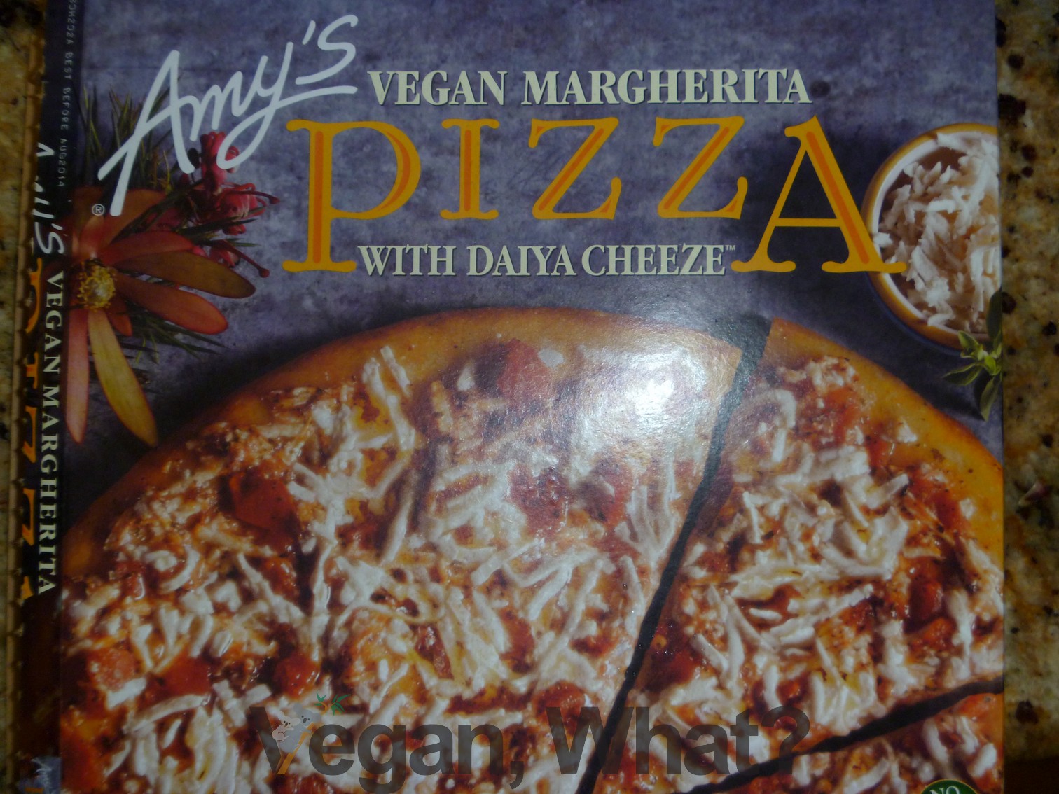 Vegan, What? VeganMoFo Day 20! Amy's Vegan Pizza!