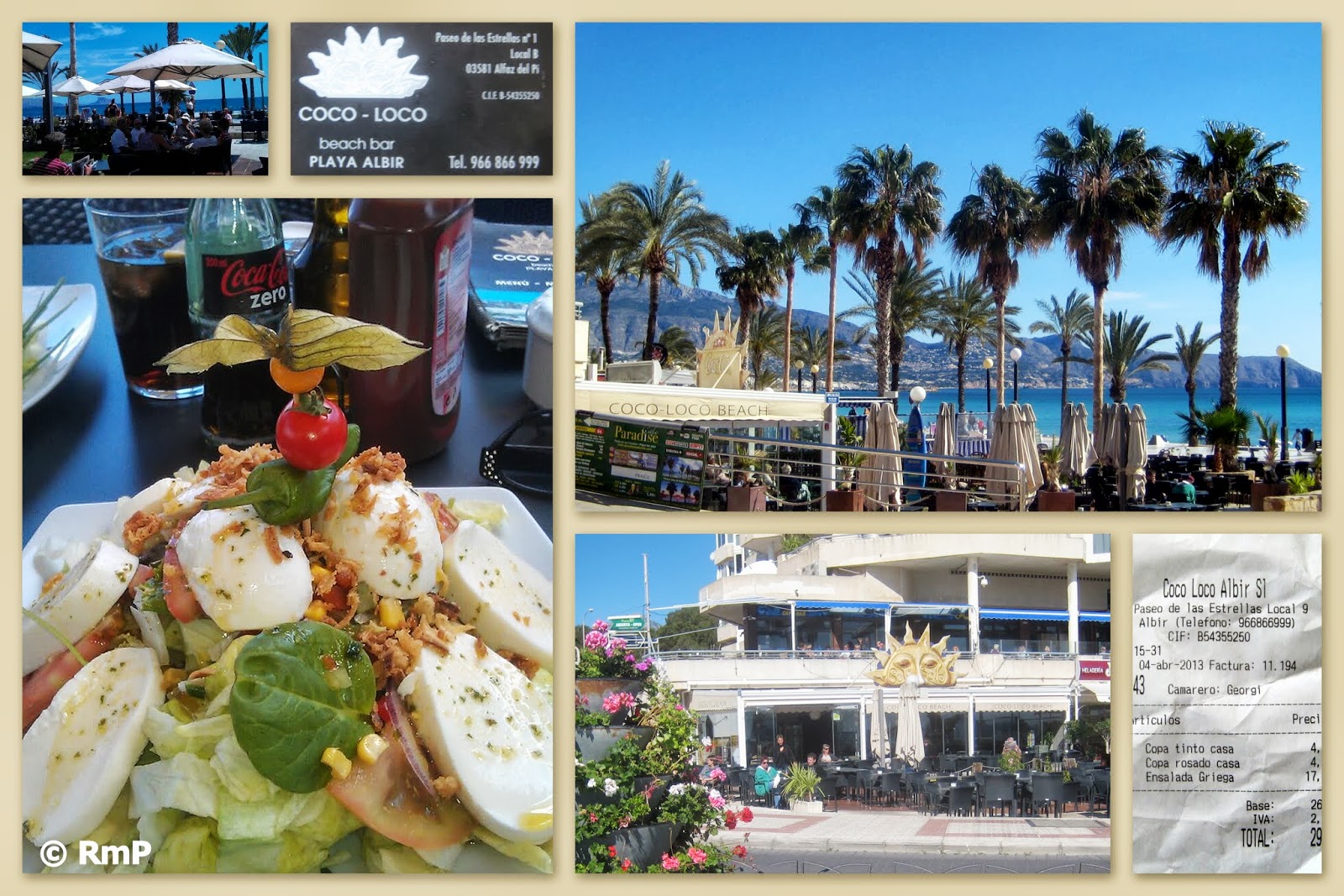 Randi's tanker om reiser og hverdagen Spisesteder i Albir