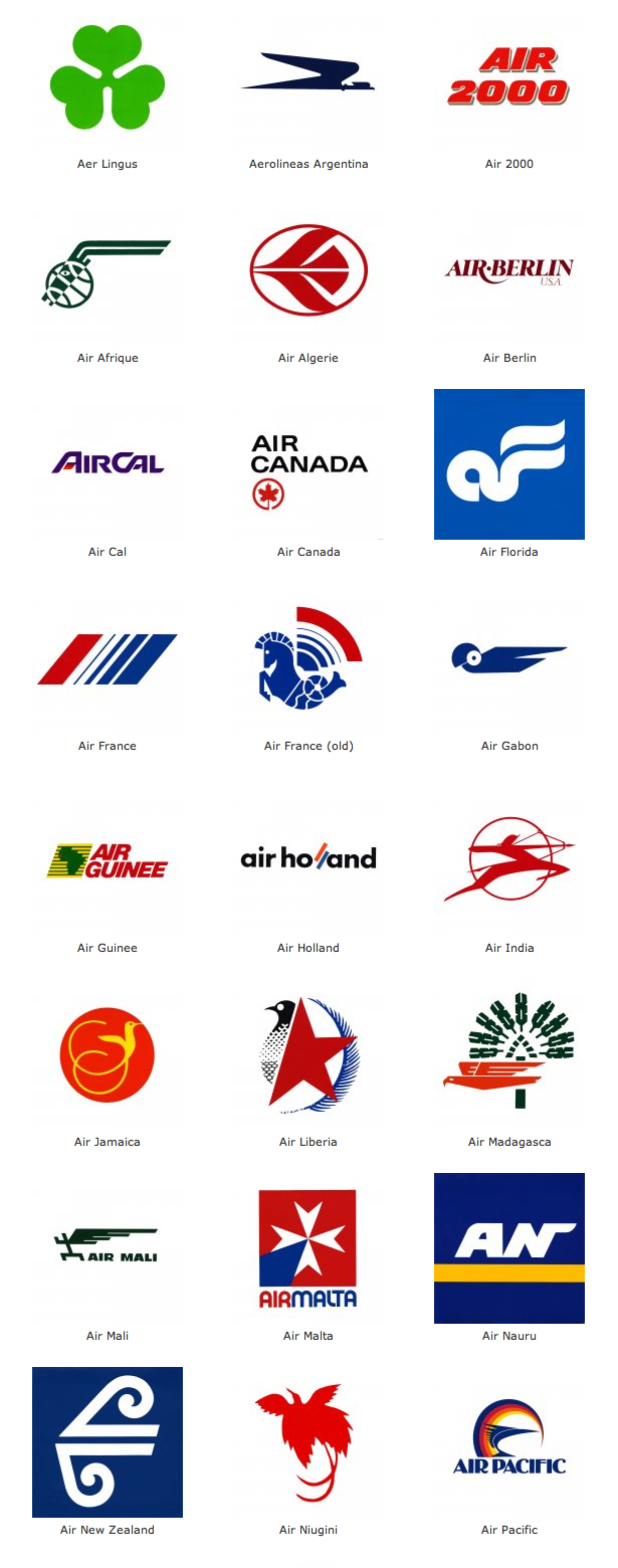 World Airline Logos