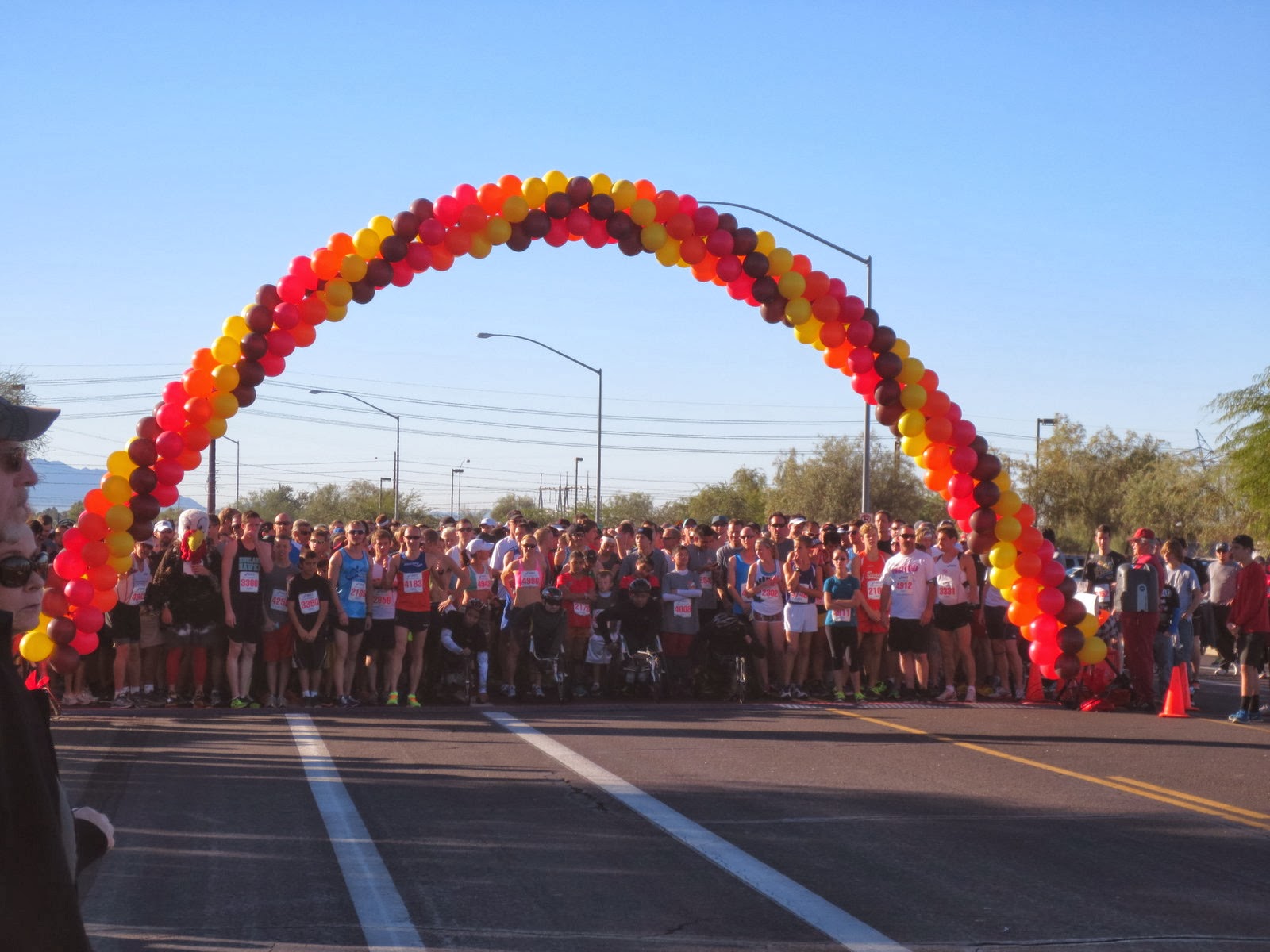 wasatch and beyond Mesa Turkey Trot 10K