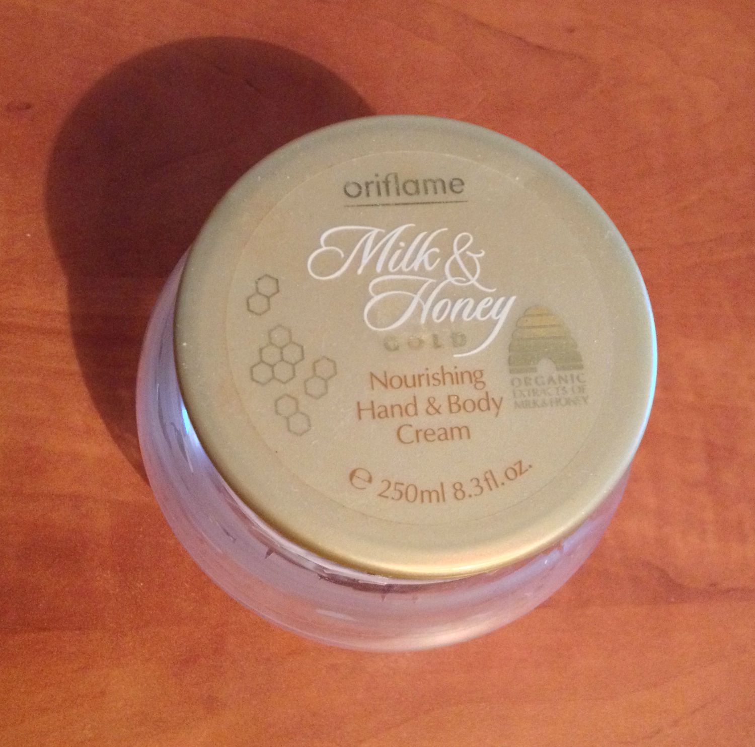 Oriflame Milk & Honey Gold Nourishing Hand & Body Cream review