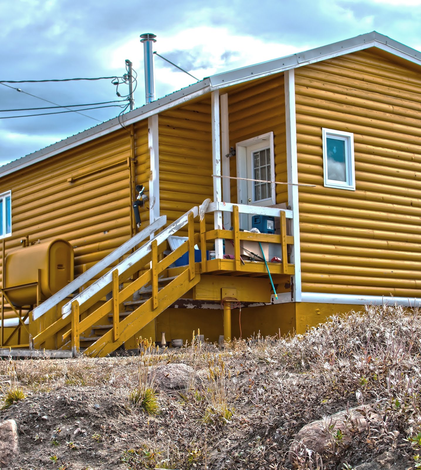 Ultima Thule Iqaluit, capital of Nunavut, an overseas Ultima Thule