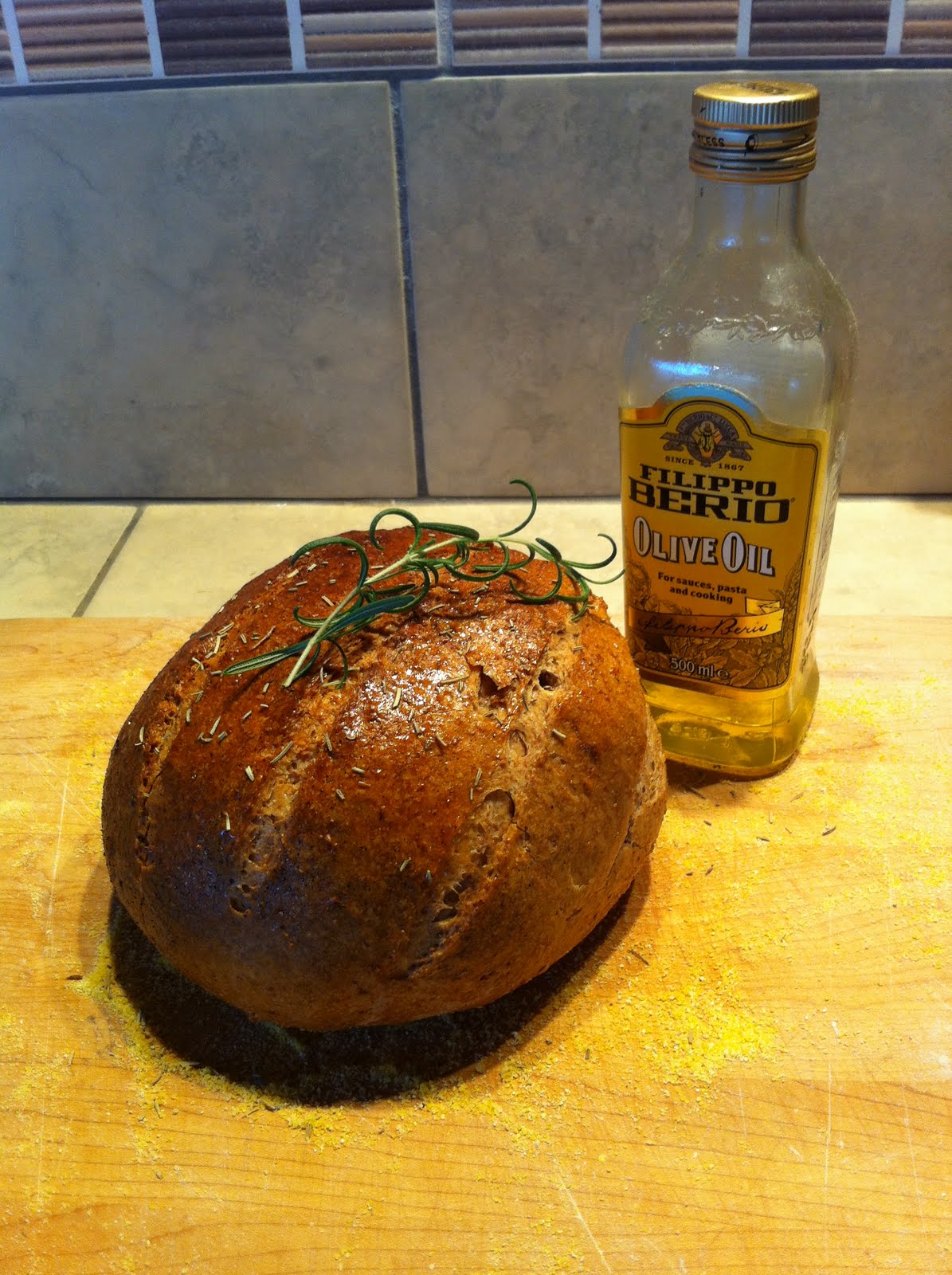 en la Cocina Sourdough Rosemary Olive Oil Bread