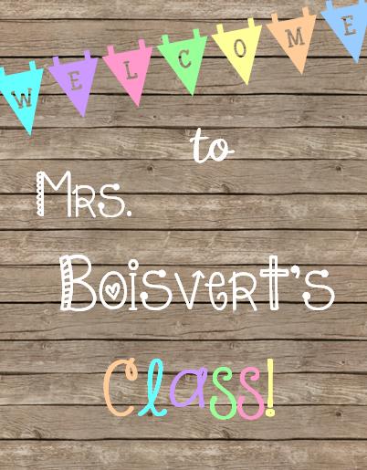Mrs. Boisvert