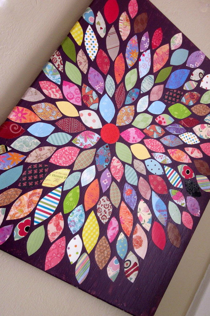 Down by the Bays DIY Flower Collage