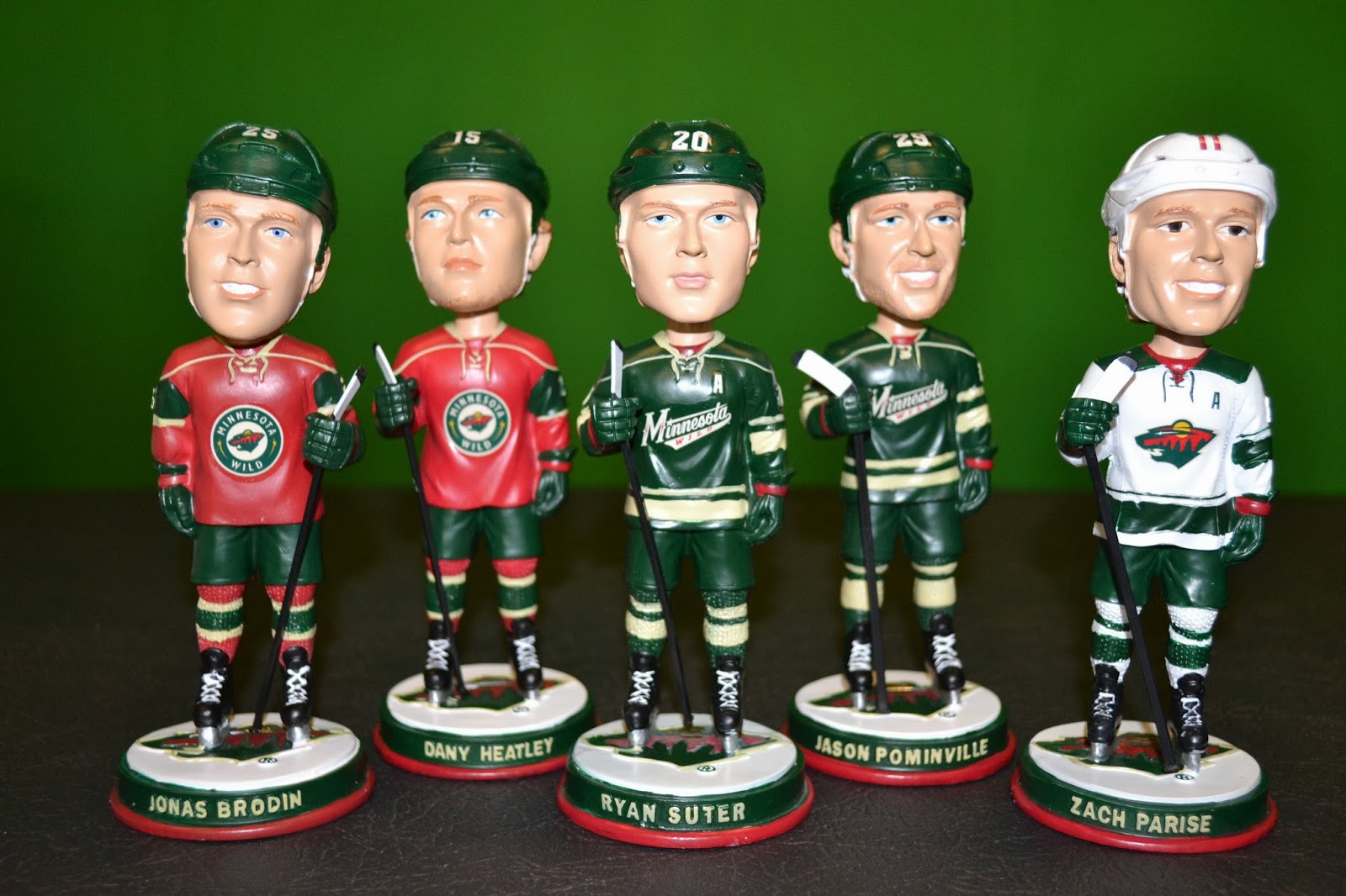 The Bobble Hunter Minnesota Wild Bobblehead Giveaways!