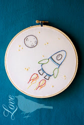 Outer Space Embroidery Pattern