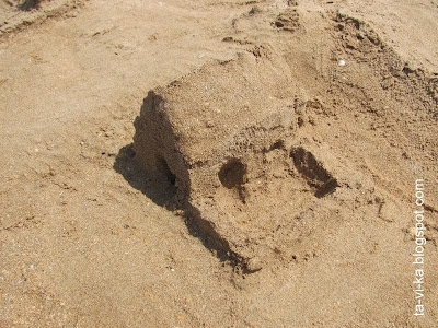дом из песка