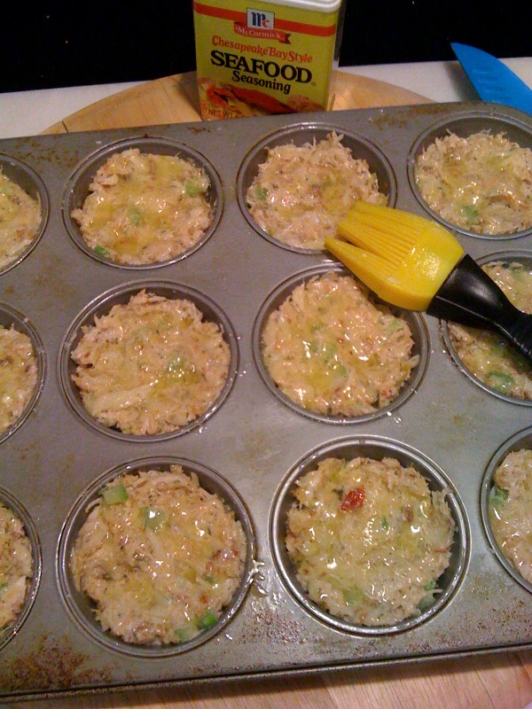 MuffinTin Baked Crab Cakes ⋆ Kudos Kitchen by Renee