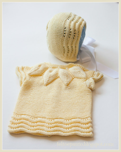 Conjunto de punto para bebe