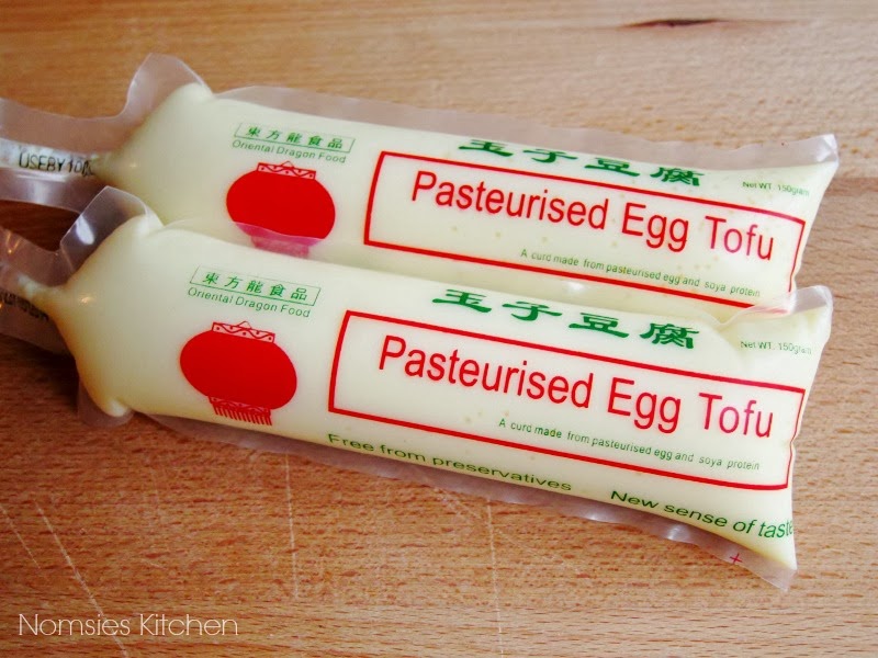 Nomsies Kitchen Vegetarian Japanese Egg Tofu for Meatless Monday