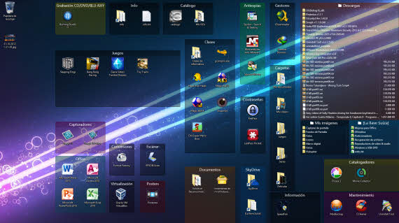 Stardock Fences te ayuda a ordenar el escritorio Stardock Fences te ayuda a ordenar el escritorio