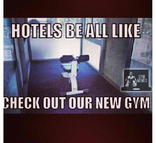 hotel gym fail