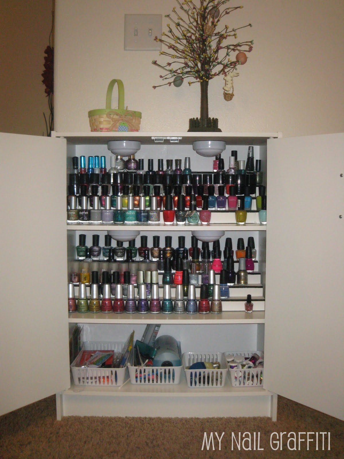 My Nail Graffiti Nail Polish Storage