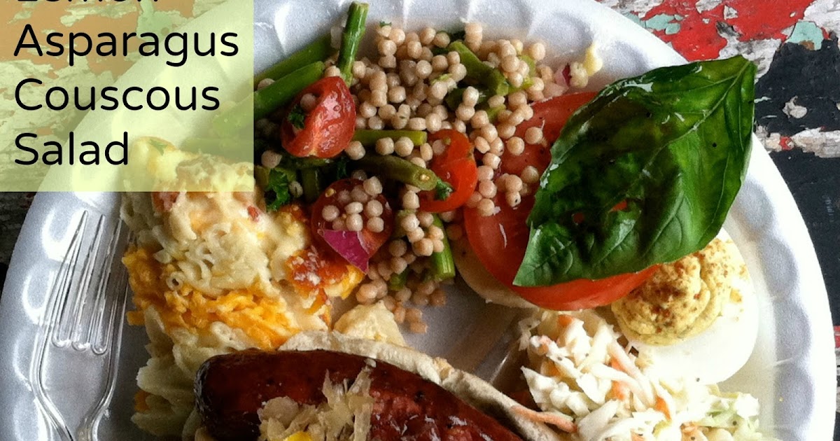 Nestful of love Lemon Asparagus Couscous Salad {recipe}
