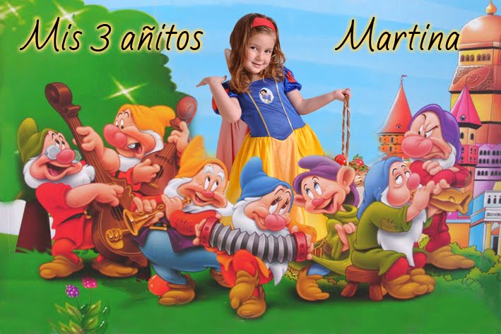 Mis 3  añitos  Martina