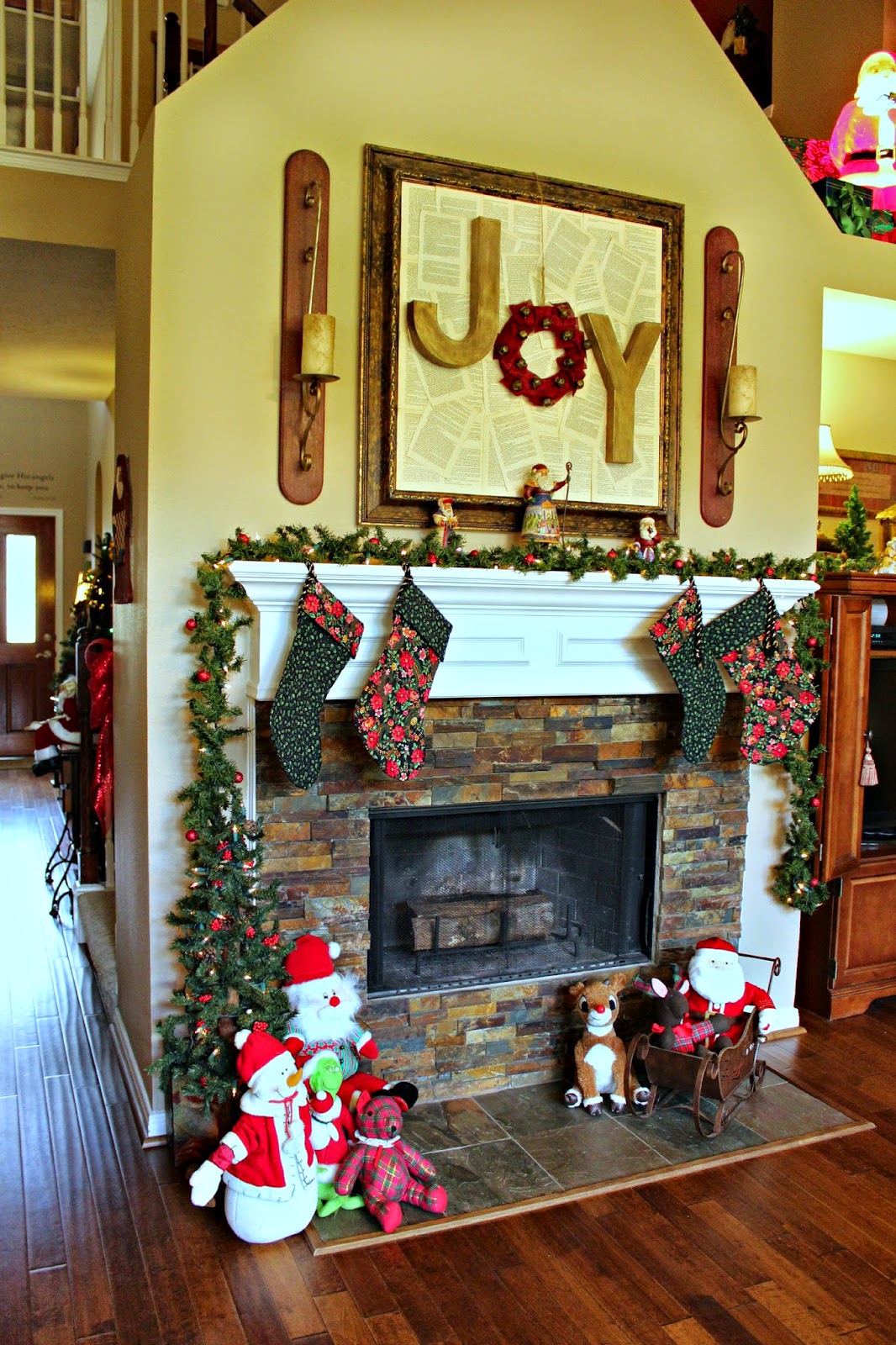 Joy, Hobby Lobby, Christmas Mantel, Christmas DIY, Joy Sign