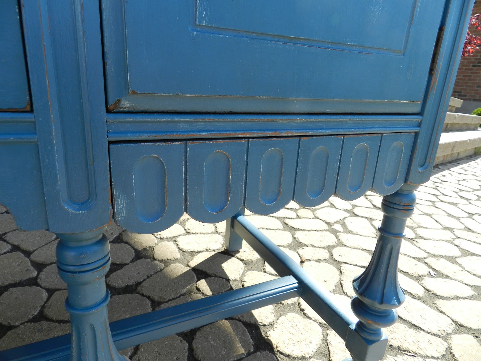 Crafty in Canada Blue Sideboard!