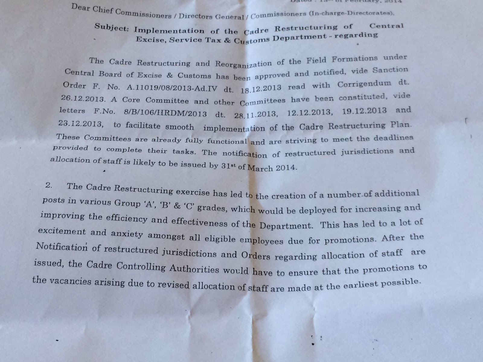 CENGO INDIA ( DEDICATED TO ALL CENTRAL EXCISE, SERVICE TAX AND CUSTOMS