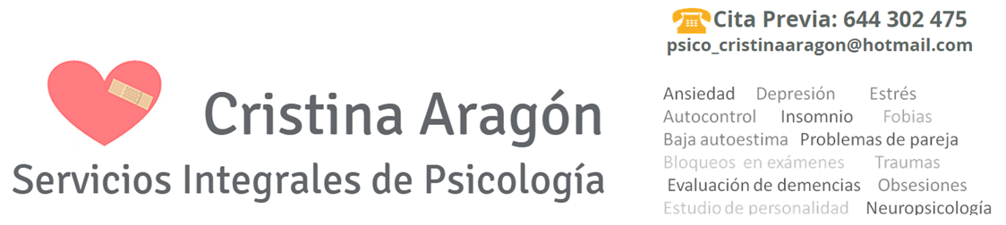 Servicios Integrales de Psicología Cristina Aragón - Cáceres Plasencia