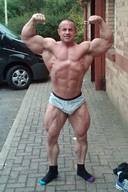 Handsome Male Bodybuilder, James Llewellyn