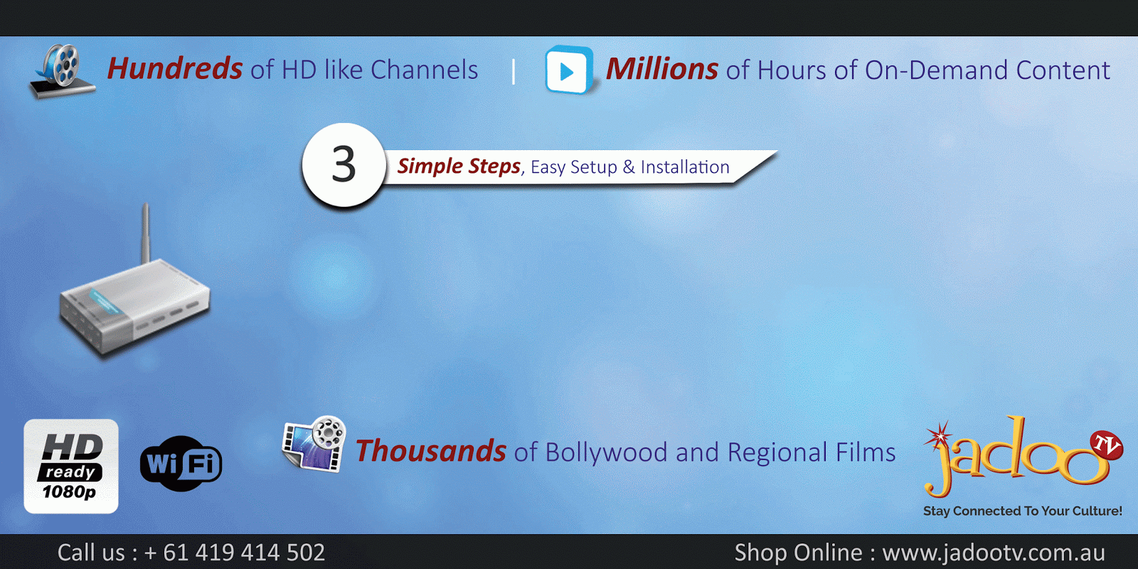 JadooTV Watch Live TV in HD and Real TV on our Jadoo 3 Media Box