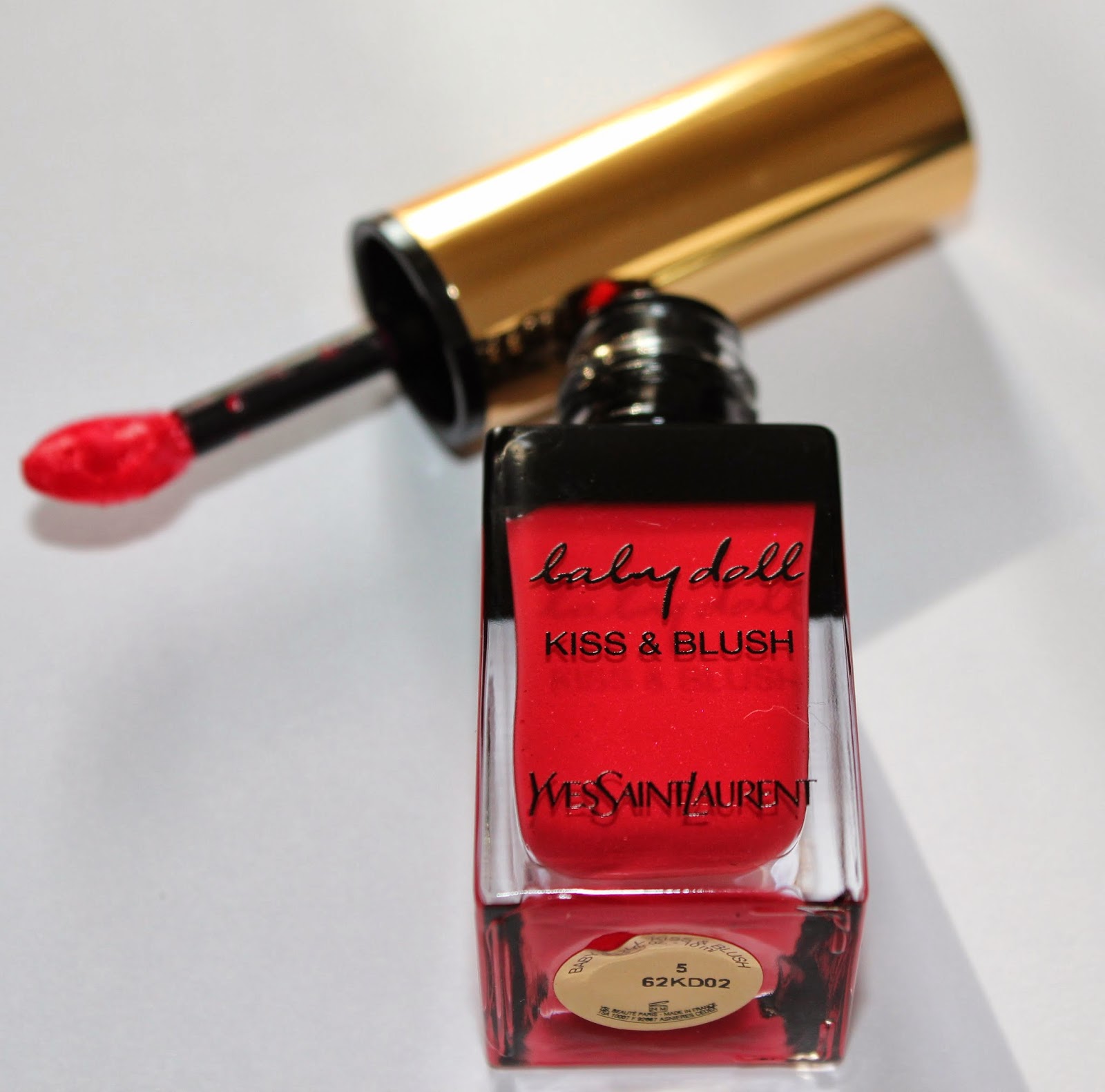The Fashion Beauty Life Style Journal YSL Babydoll Kiss & Blush No. 5 Rouge Effrontee [Review