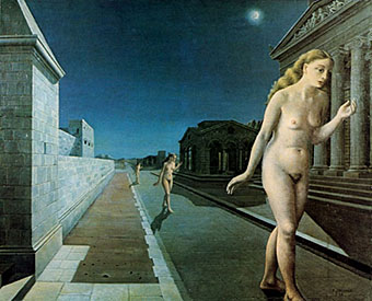 Paul Delvaux Surrealism