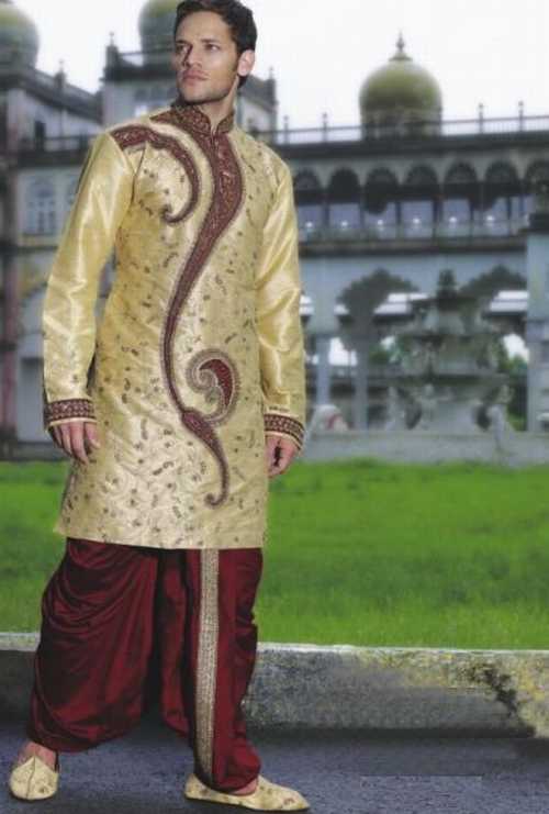 south indian male wedding outfit