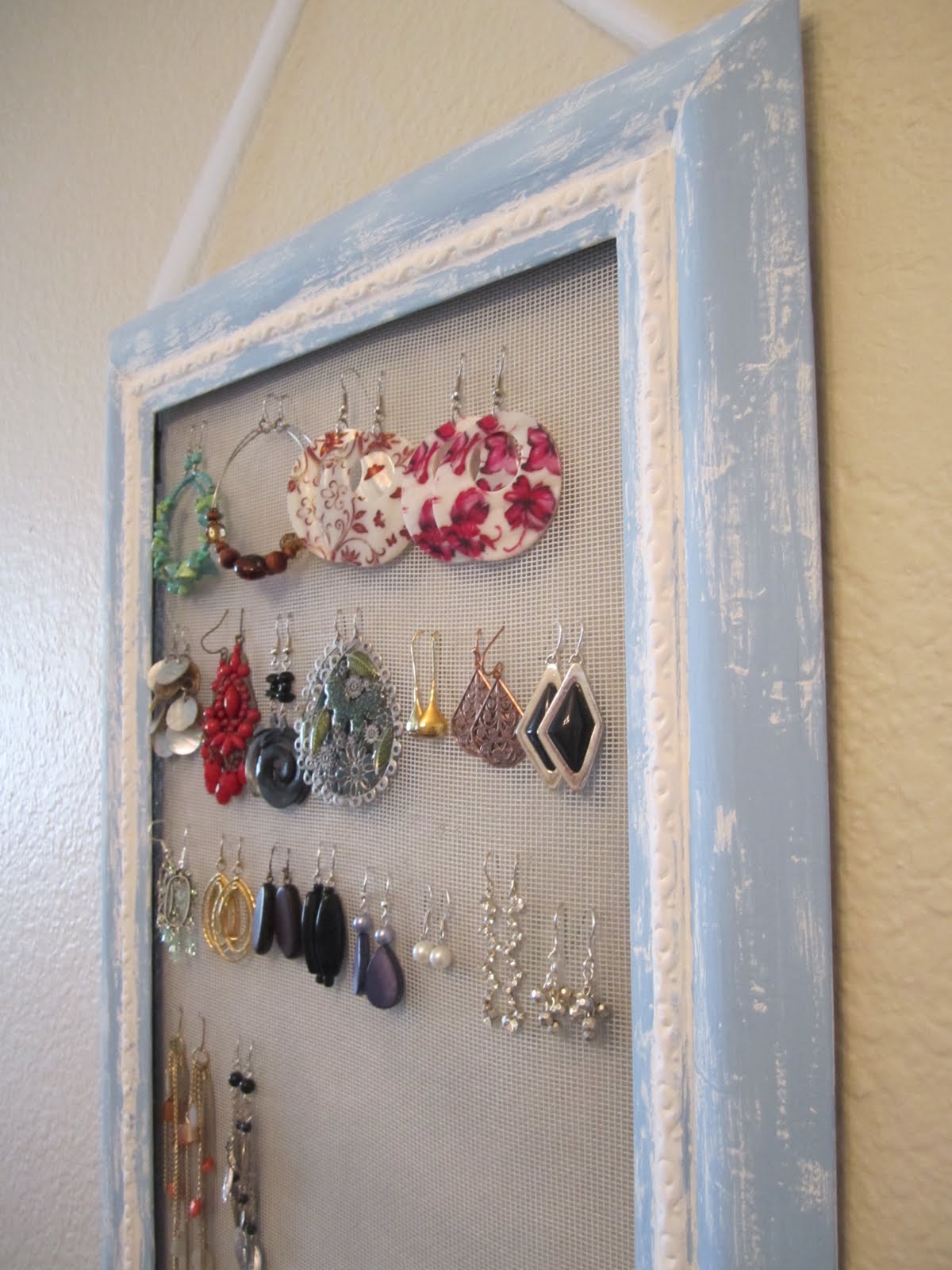 Lindsay's Library How To Make A Hanging Earring Holder