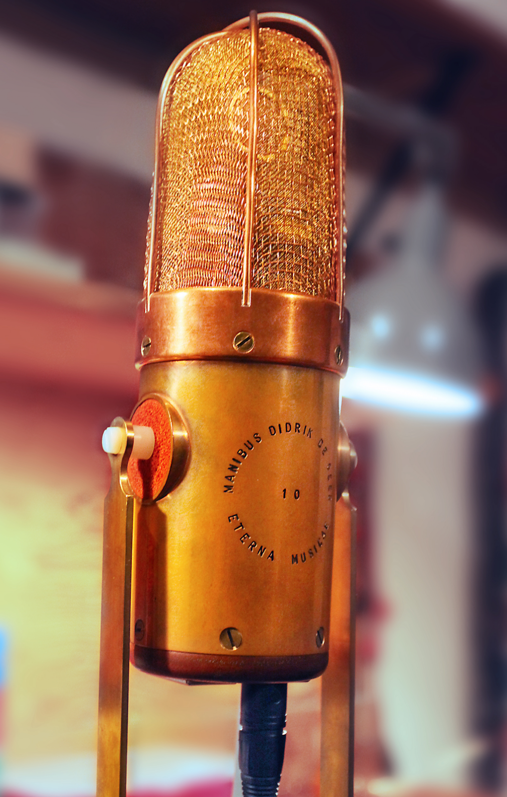 TWOGOODEARS トゥーグッドイアーズ Capt. Nemo's microphone Didrik de Geer copper C12 condenser studio