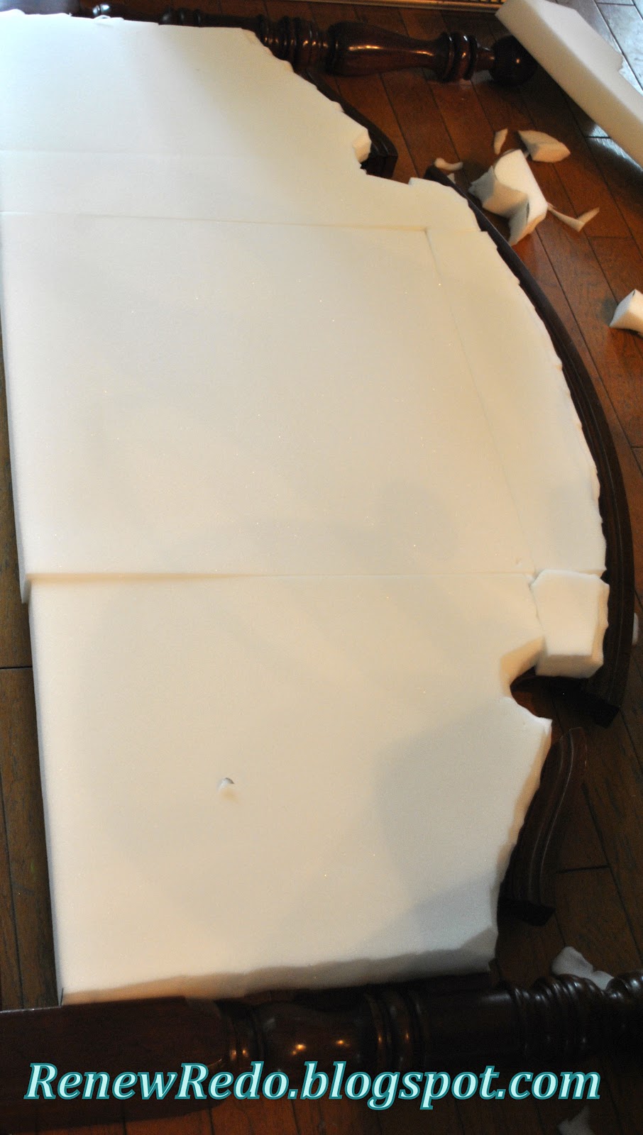 ReNew ReDo! Upholstering An Old Headboard How To
