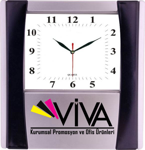 Promosyon Plastik Duvar Saati 3228