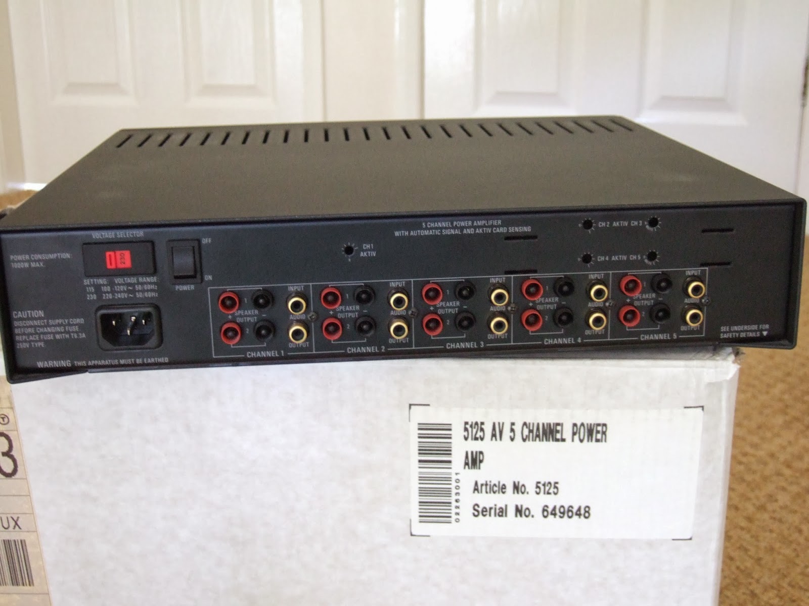 Bi-amping with the 5125?