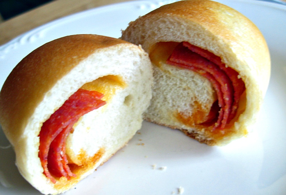 Imitation by Design Pepperoni Rolls