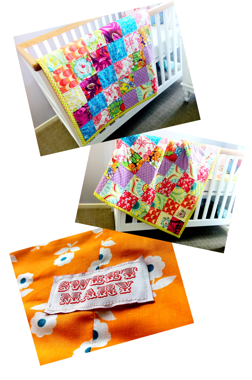 Sweet Mary Baby Quilt 2 COMPLETE!!