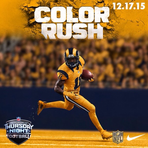 The Wearing Of the Green (and Gold): Rams 'Color Rush' Revealed