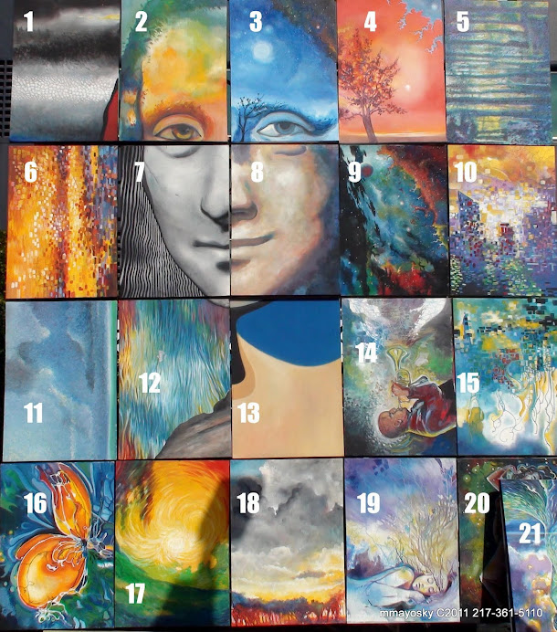 Art Prize 2011 Artists' Exclusive  Micheal J. Mayowsky Paintings - Scroll Down to view paintings!